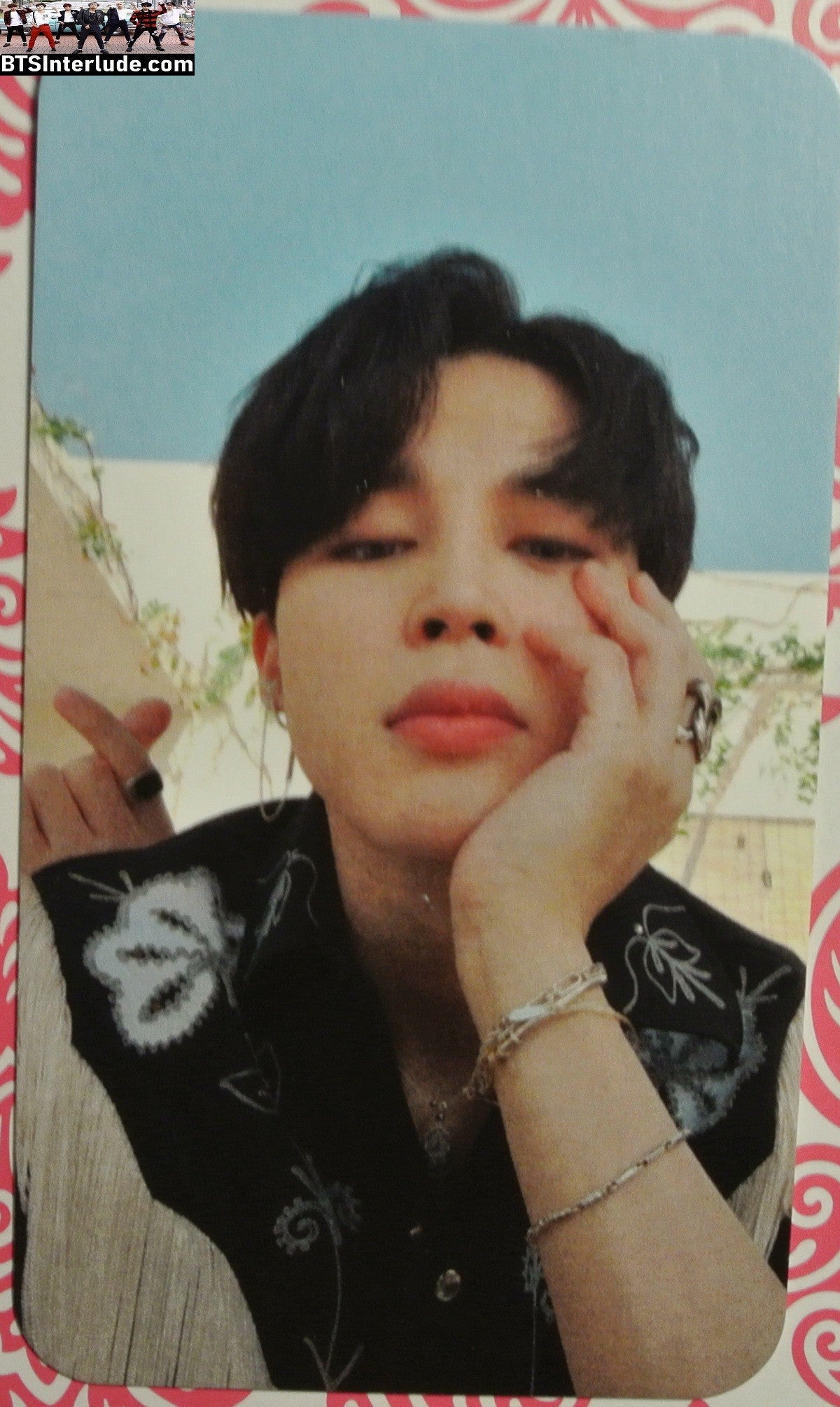 BTS PHOTOCARD FANSITE PARK JIMIN 박지민 PTD PERMISSION TO DANCE MV BREAK PC PHOTO CARD