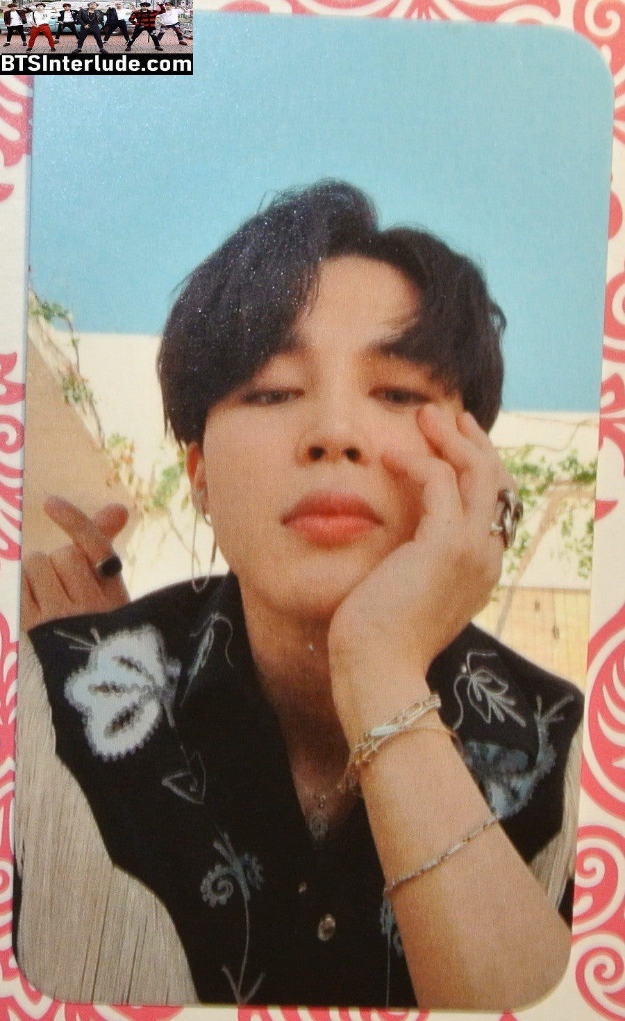 BTS PHOTOCARD FANSITE PARK JIMIN 박지민 PTD PERMISSION TO DANCE MV BREAK PC PHOTO CARD