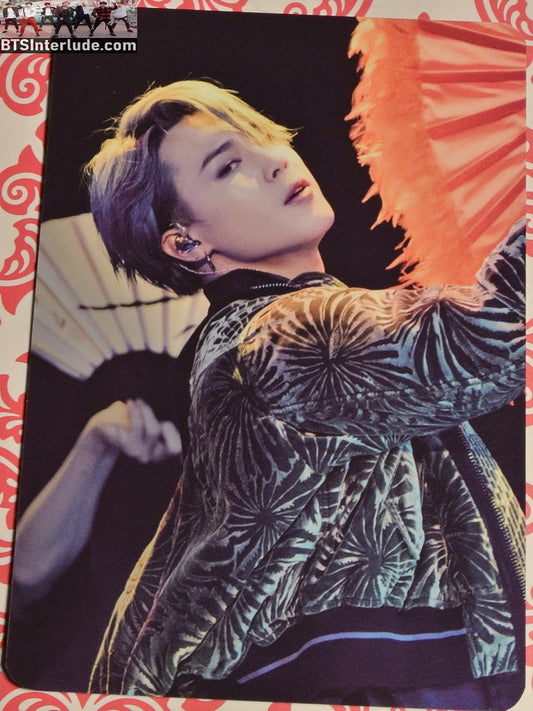 BTS PHOTOCARD FANSITE PARK JIMIN 박지민 2018 MMAS FAN DANCE ROTIFUL FANSITE PHOTO CARD