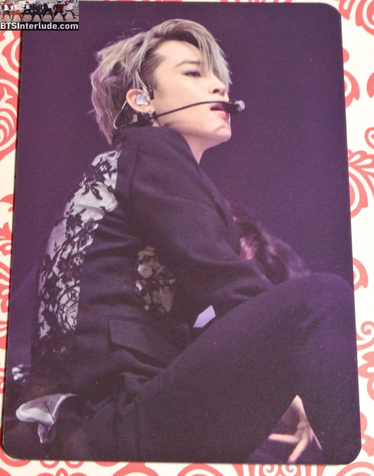 BTS PHOTOCARD FANSITE PARK JIMIN 박지민 2019 MMAS DIONYSUS PERFORMANCE ROTIFUL FANSITE PHOTO CARD