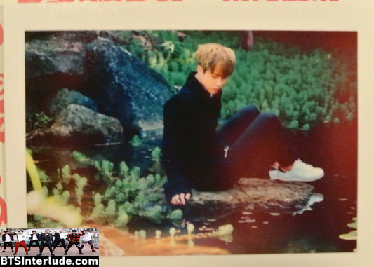 BTS PHOTOCARD FANSITE JIN KIM SEOKJIN 김석진 FOREST STREAM YOU NEVER WALK ALONE PHOTO CARD PC