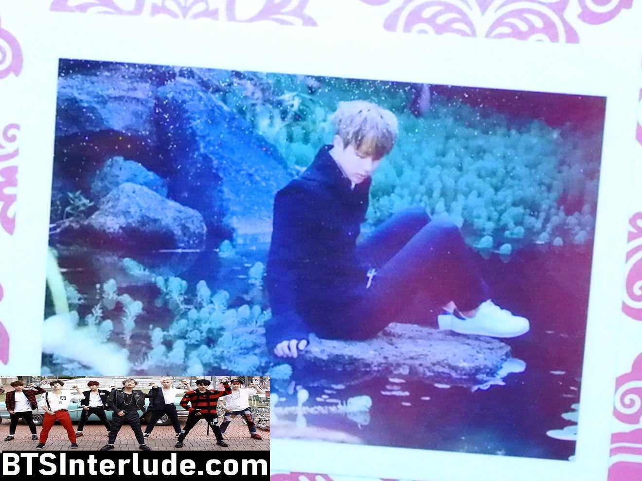 BTS PHOTOCARD FANSITE JIN KIM SEOKJIN 김석진 FOREST STREAM YOU NEVER WALK ALONE PHOTO CARD PC