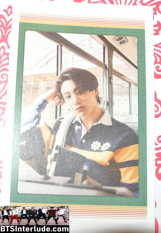 BTS PHOTOCARD FANSITE JEON JUNGKOOK 전정국 2020 MEMORIES BUS PHOTO CARD PC