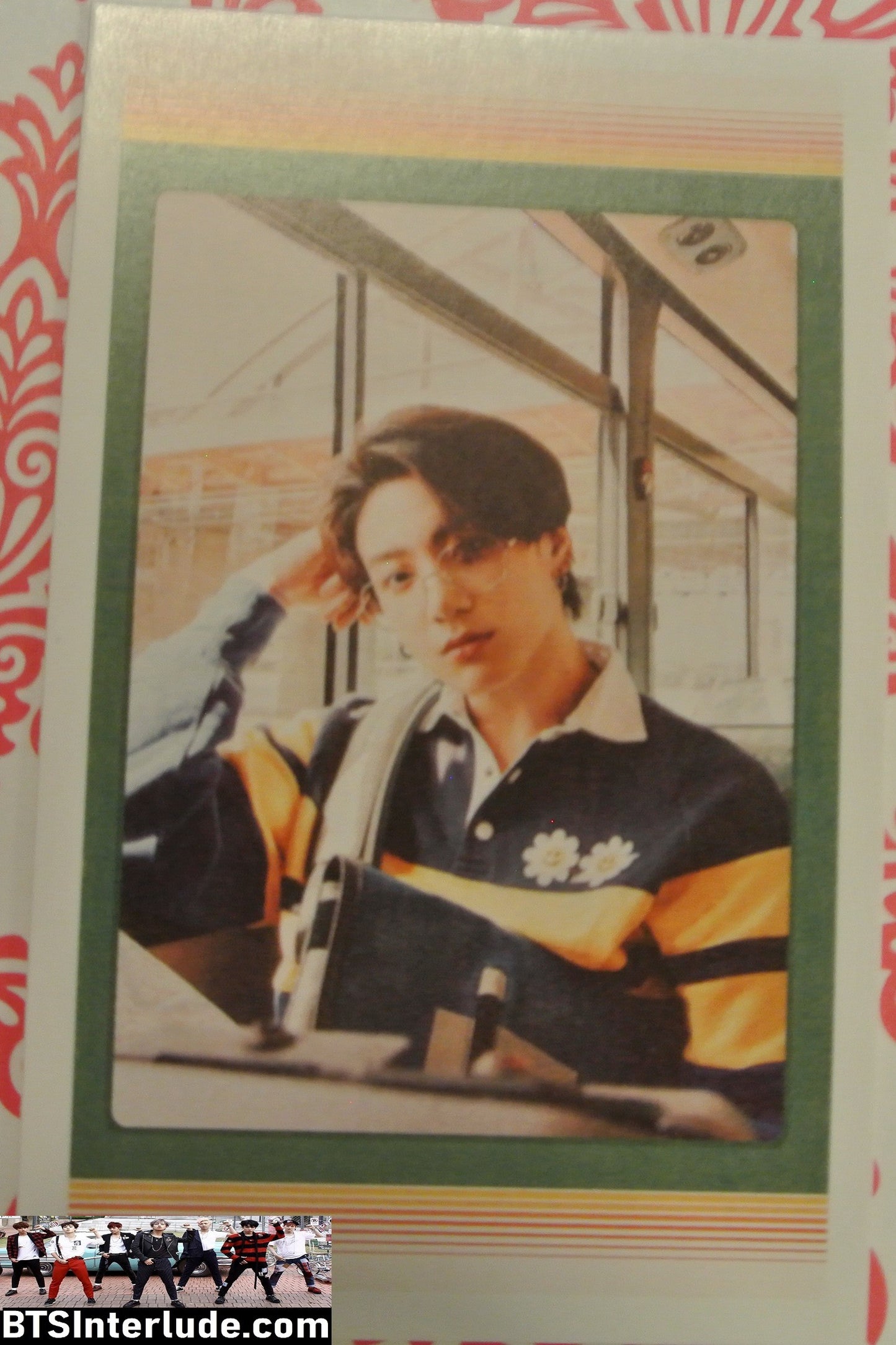 BTS PHOTOCARD FANSITE JEON JUNGKOOK 전정국 2020 MEMORIES BUS PHOTO CARD PC