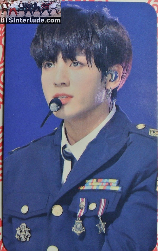 BTS PHOTOCARD FANSITE JEON JUNGKOOK 전정국 MY TIME EUPHORIA FANSITE MILITARY UNIFORM DOPE ERA FANSIGN PHOTO CARD