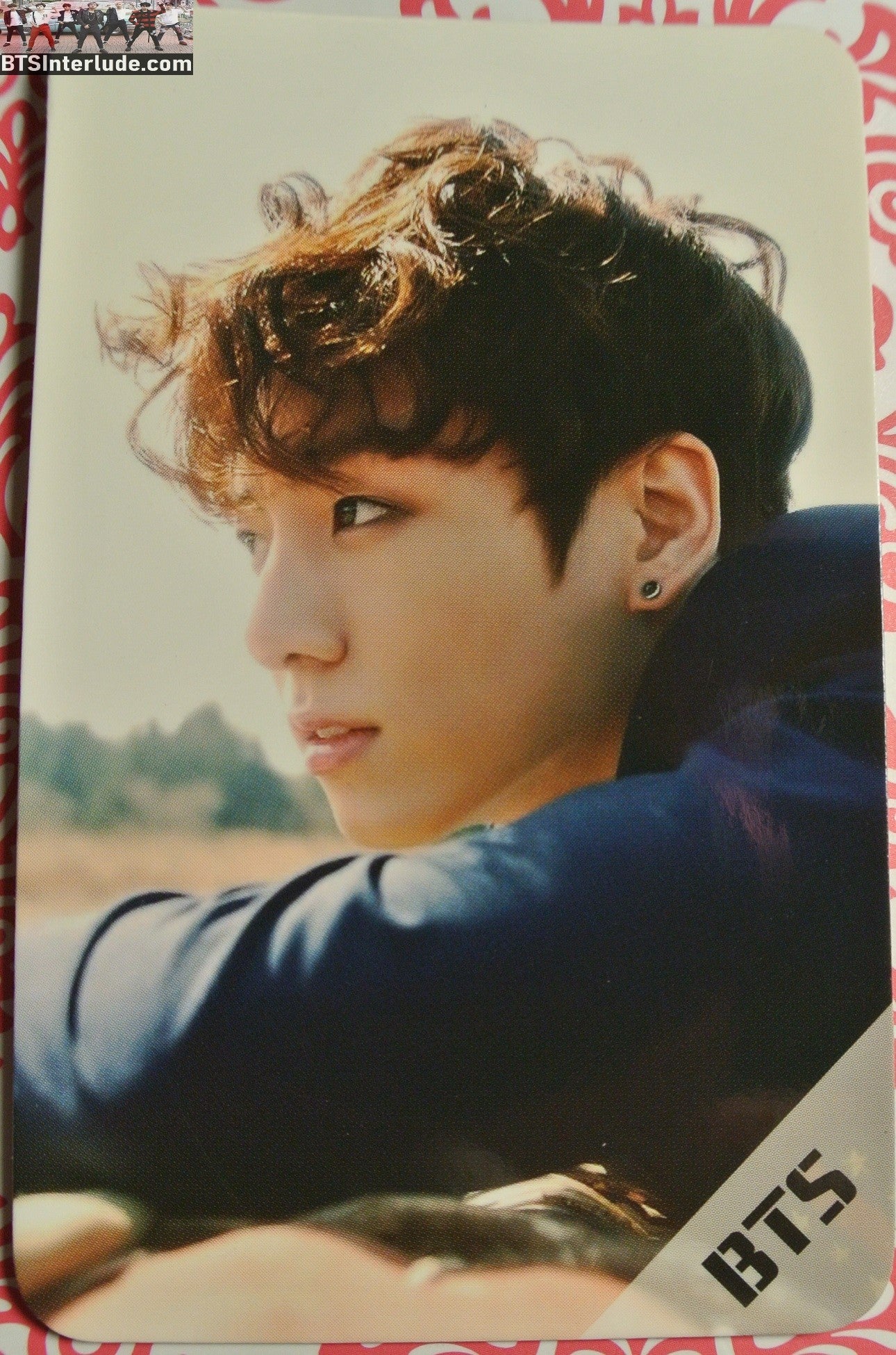 BTS PHOTOCARD FANSITE JEON JUNGKOOK 전정국 YOUNG FOREVER PROFILE PHOTO CARD