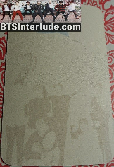 BTS PHOTOCARD FANSITE RM KIM NAMJOON 김남준 EPILOGUE TOUR BLOND HAIR PHOTO CARD