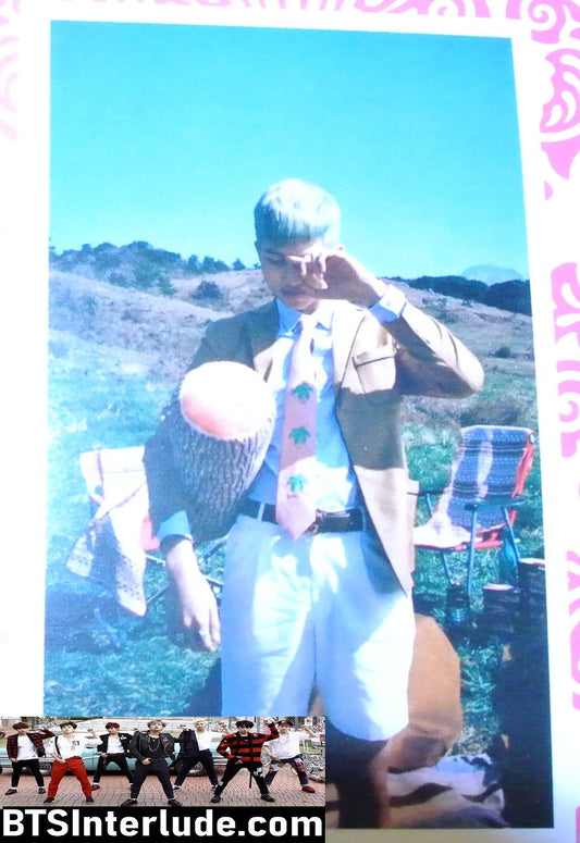 BTS PHOTOCARD FANSITE RM KIM NAMJOON 김남준 YOUNG FOREVER RUBBING EYES PHOTO CARD PC