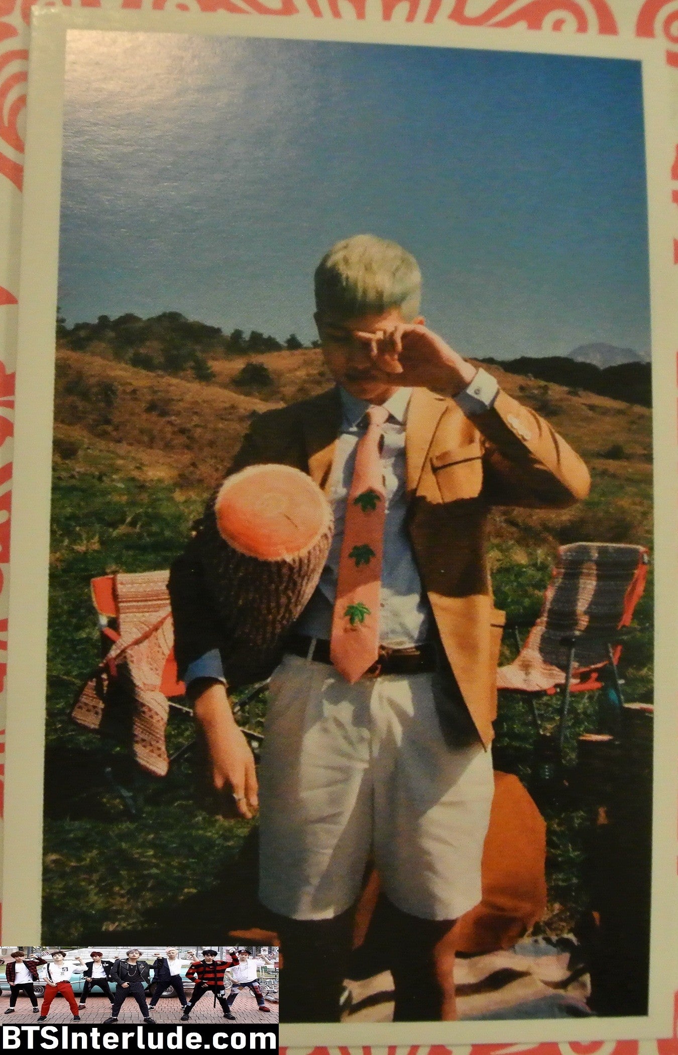 BTS PHOTOCARD FANSITE RM KIM NAMJOON 김남준 YOUNG FOREVER RUBBING EYES PHOTO CARD PC