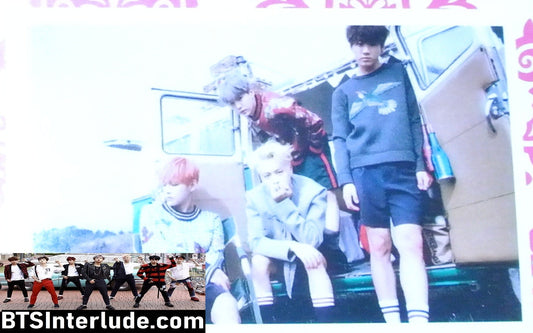 BTS PHOTOCARD FANSITE SUB-UNIT JIN KIM SEOKJIN V KIM TAEHYUNG JEON JUNGKOOK SUGA MIN YOONGI YOUNG FOREVER PHOTO CARD PC