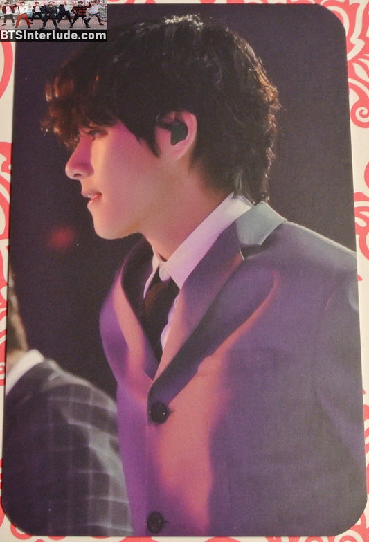 BTS PHOTOCARD FANSITE V KIM TAEHYUNG 김태형 2019 MMAS BOY IN LUV PERFORMANCE MOON SUN VV FANSITE PHOTO CARD