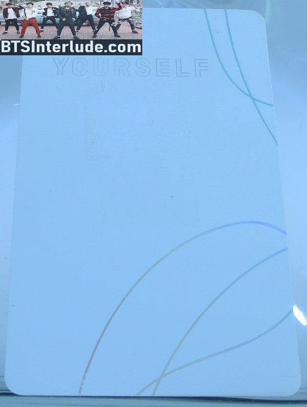 BTS PHOTOCARD OFFICIAL J-HOPE JUNG HOSEOK 정호석 LOVE YOURSELF HER LY VER O OFFICIAL MERCHANDISE