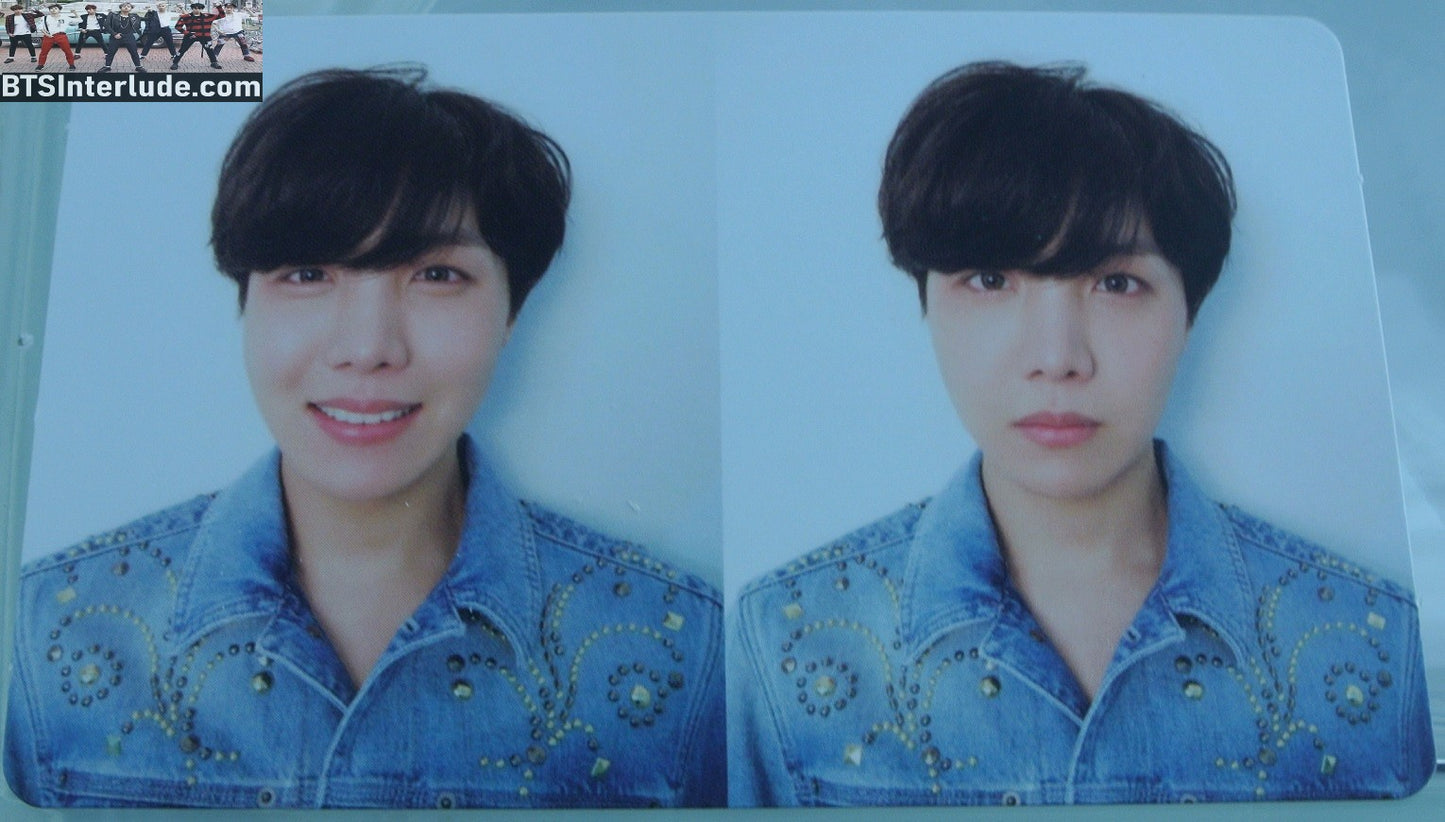 BTS PHOTOCARD OFFICIAL J-HOPE JUNG HOSEOK 정호석 LOVE YOURSELF TEAR LY VER R OFFICIAL MERCHANDISE
