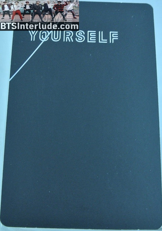 BTS PHOTOCARD OFFICIAL J-HOPE JUNG HOSEOK 정호석 LOVE YOURSELF TEAR LY VER R OFFICIAL MERCHANDISE