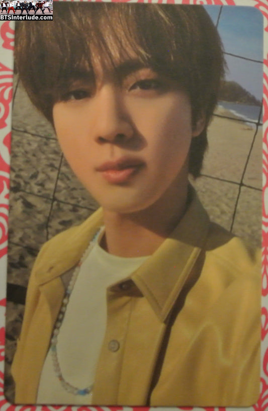 BTS PHOTOCARD OFFICIAL JIN KIM SEOKJIN 김석진 BUTTER PEACHES PHOTO CARD PC OFFICIAL MERCHANDISE