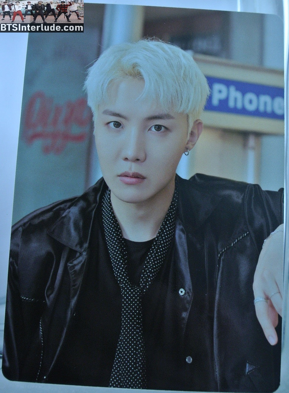 BTS PHOTOCARD OFFICIAL J-HOPE JUNG HOSEOK 정호석 PTD PERMISSION TO DANCE ON STAGE #3 OF 8 PHOTO CARD PC NEW OFFICIAL MERCHANDISE