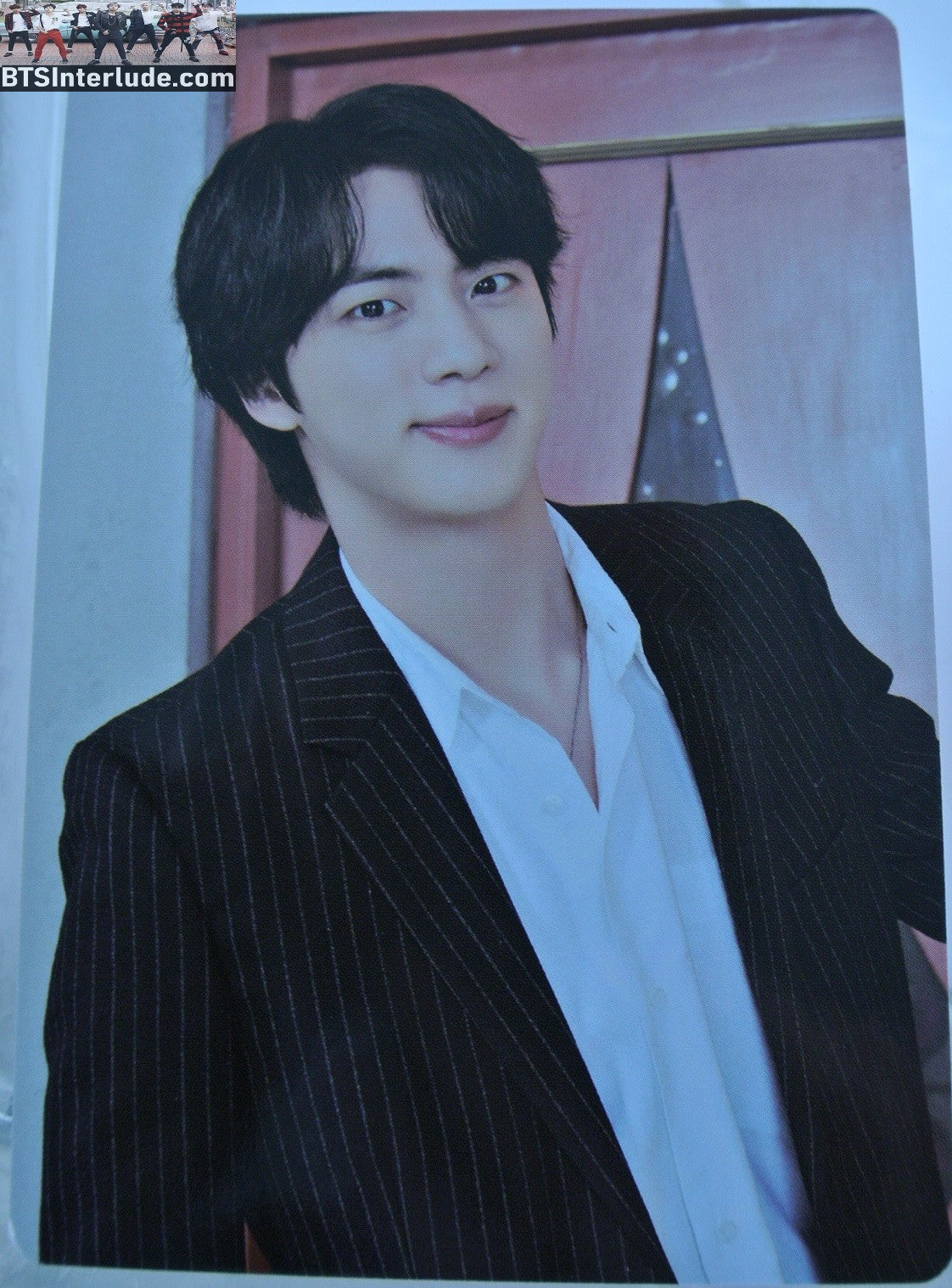 BTS PHOTOCARD OFFICIAL JIN KIM SEOKJIN 김석진 PTD PERMISSION TO DANCE ON STAGE #1 OF 8 PHOTO CARD PC OFFICIAL MERCHANDISE