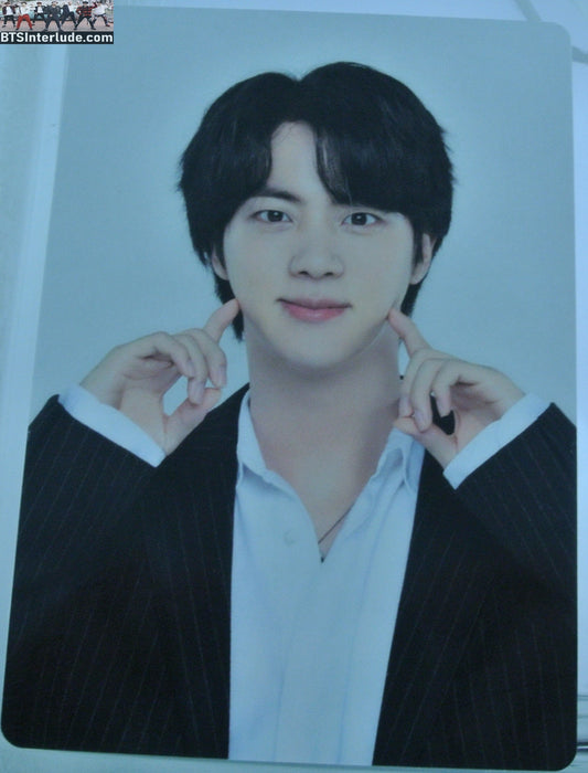 BTS PHOTOCARD OFFICIAL JIN KIM SEOKJIN 김석진 PTD PERMISSION TO DANCE ON STAGE #8 OF 8 PHOTO CARD PC OFFICIAL MERCHANDISE