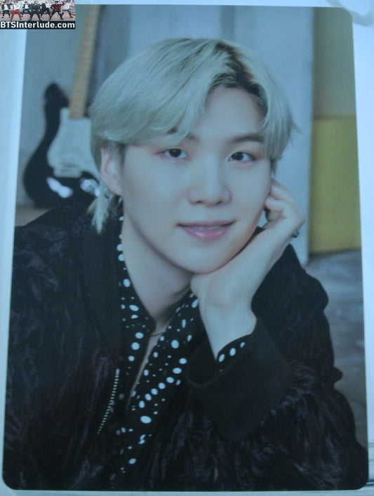 BTS PHOTOCARD OFFICIAL SUGA MIN YOONGI 민윤기 PTD PERMISSION TO DANCE ON STAGE #1 OF 8 PHOTO CARD PC OFFICIAL MERCHANDISE