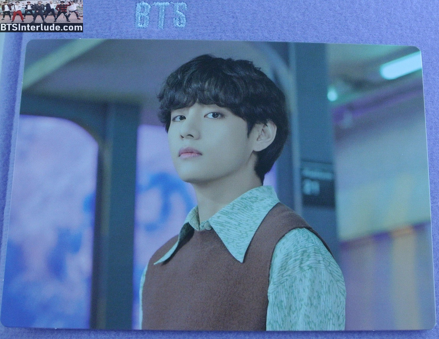 BTS PHOTOCARD OFFICIAL V KIM TAEHYUNG 김태형 SOWOOZOO MUSTER #3 OF 8 PHOTO CARD PC OFFICIAL MERCHANDISE