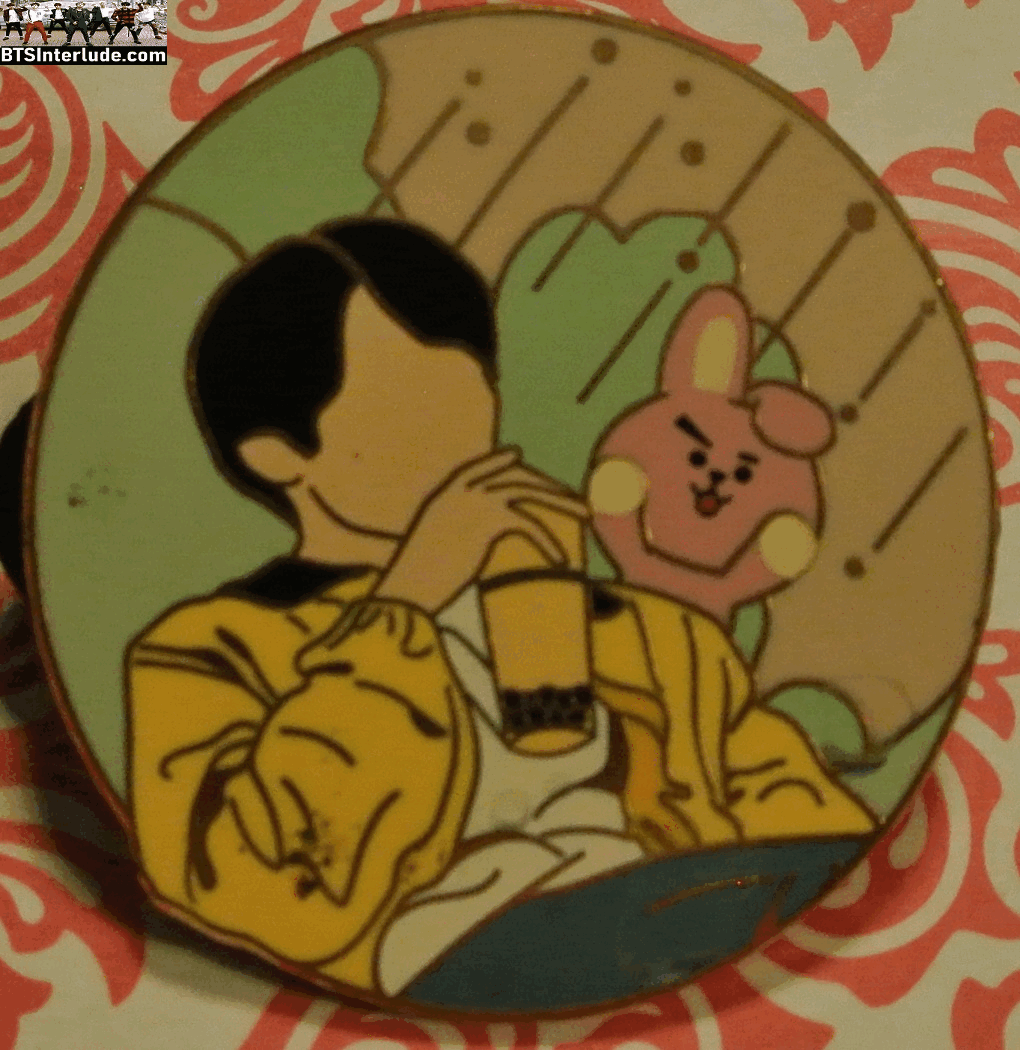 BTS PIN ENAMEL ROSE GOLD COPPER JEON JUNGKOOK 전정국 BT21 COOKY EUPHORIA JK BOBA PEANUT PAPER CO PINS BADGE BUTTON