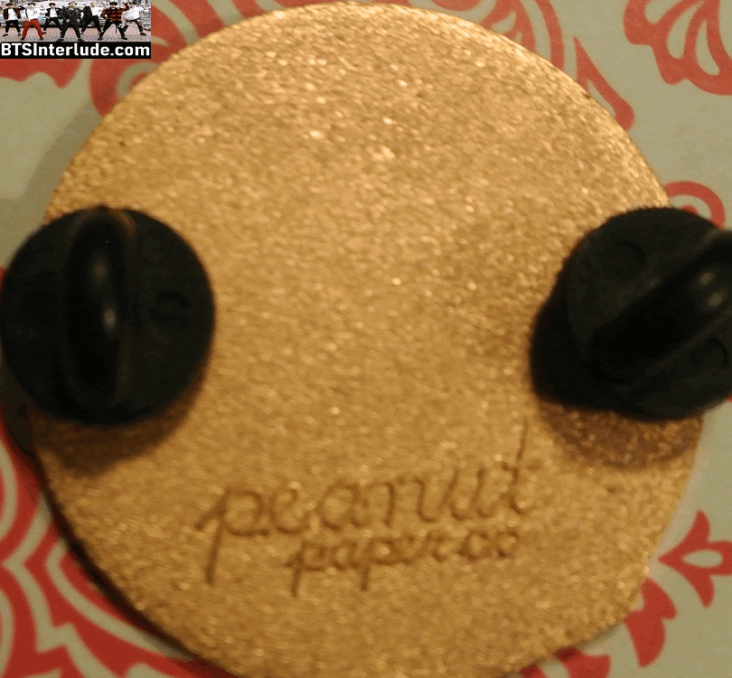 BTS PIN ENAMEL ROSE GOLD COPPER JEON JUNGKOOK 전정국 BT21 COOKY EUPHORIA JK BOBA PEANUT PAPER CO PINS BADGE BUTTON