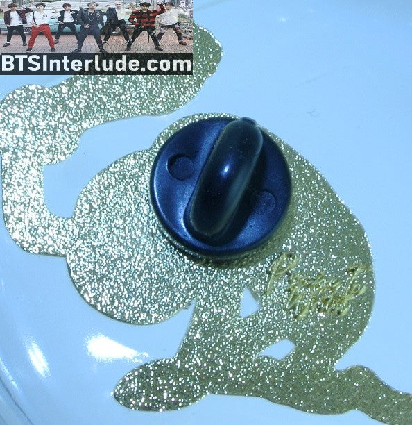 BTS PIN ENAMEL GOLD GROUP FROG ARMY BOMB JUNGKOOK V JIMIN RM J-HOPE SUGA JIN BADGE BUTTON