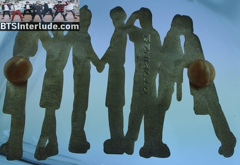 BTS PIN ENAMEL GOLD GROUP ARMY BUTTER OT7 PINS XL 방탄소년단 JUNGKOOK V JIMIN RM J-HOPE SUGA JIN BADGE BUTTON