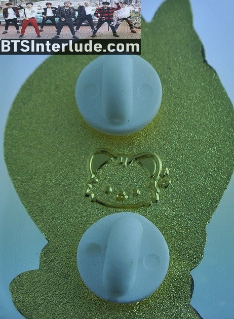 BTS PIN ENAMEL GOLD GROUP HYYH WHITE HOT AIR BALLOON BUTTERFLY JUNGKOOK V JIMIN RM J-HOPE SUGA JIN BADGE BUTTON