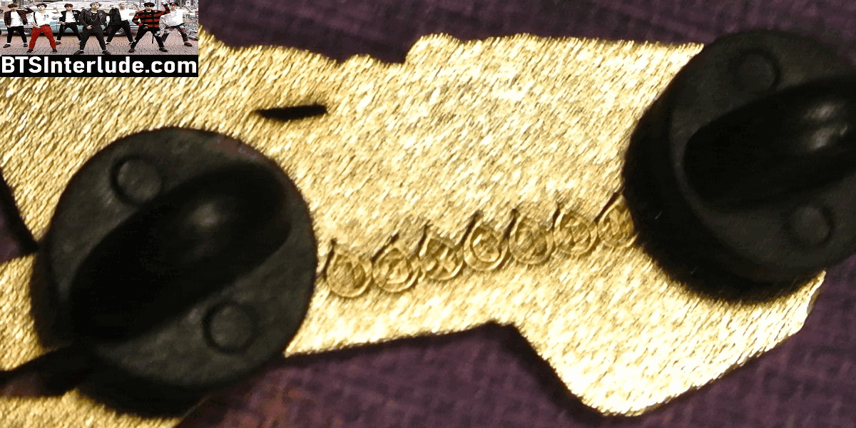 BTS PIN ENAMEL GOLD PARK JIMIIN 박지민 AIRPORT FASHION DENIM JACKET MASK WILDXEL PINS BADGE BUTTON