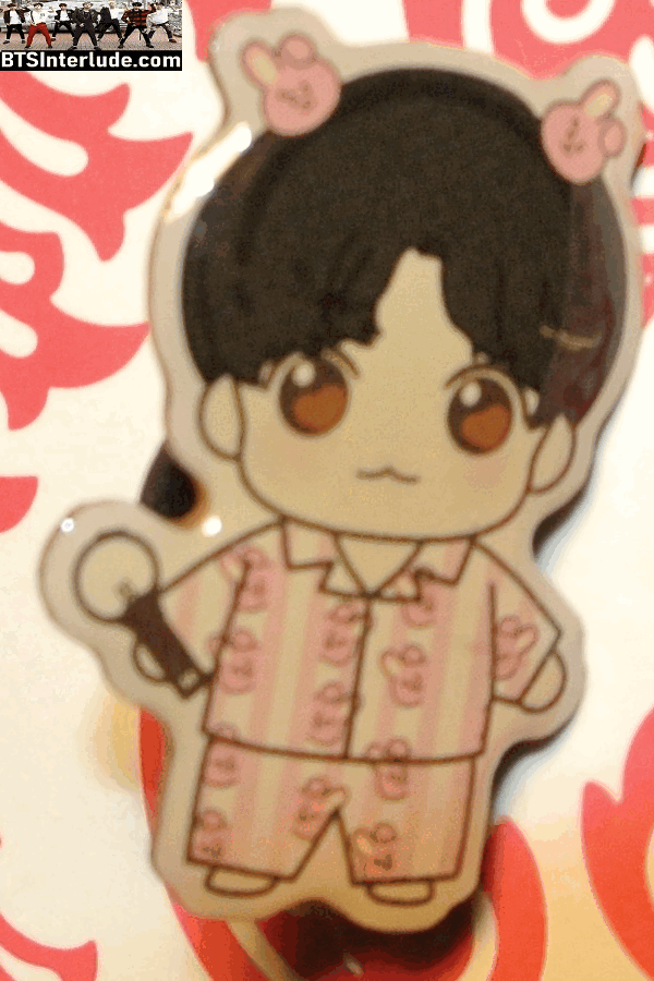BTS PIN ENAMEL GOLD JEON JUNGKOOK 전정국 CHIBI BT21 COOKY PJS HEADBAND ARMY BOMB BADGE BUTTON