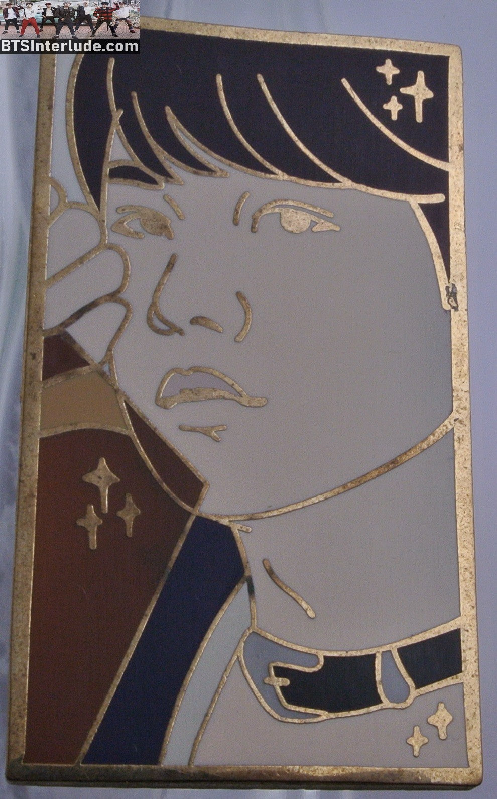 BTS PIN ENAMEL GOLD SUGA MIN YOONGI 민윤기 CHOKER STARSTRUCK PINS BADGE BUTTON