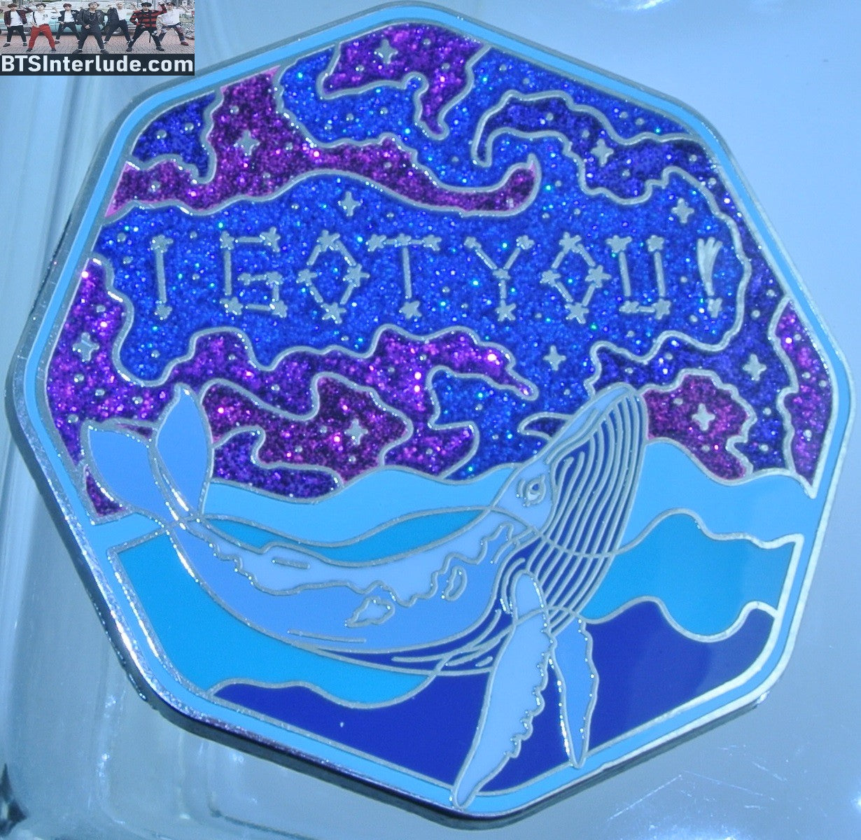 BTS PIN ENAMEL GOLD GROUP WHALE I GOT YOU MIKROKOSMOS PURPLE BLUE GLITTER MAGIC SHOP PINS JUNGKOOK V JIMIN RM J-HOPE SUGA JIN BADGE BUTTON