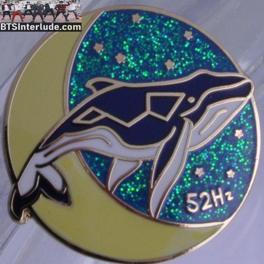 BTS PIN ENAMEL GOLD GROUP WHALE WHALIEN 52 NIGHT SKY MOON STARS JUNGKOOK V JIMIN RM J-HOPE SUGA JIN BADGE BUTTON
