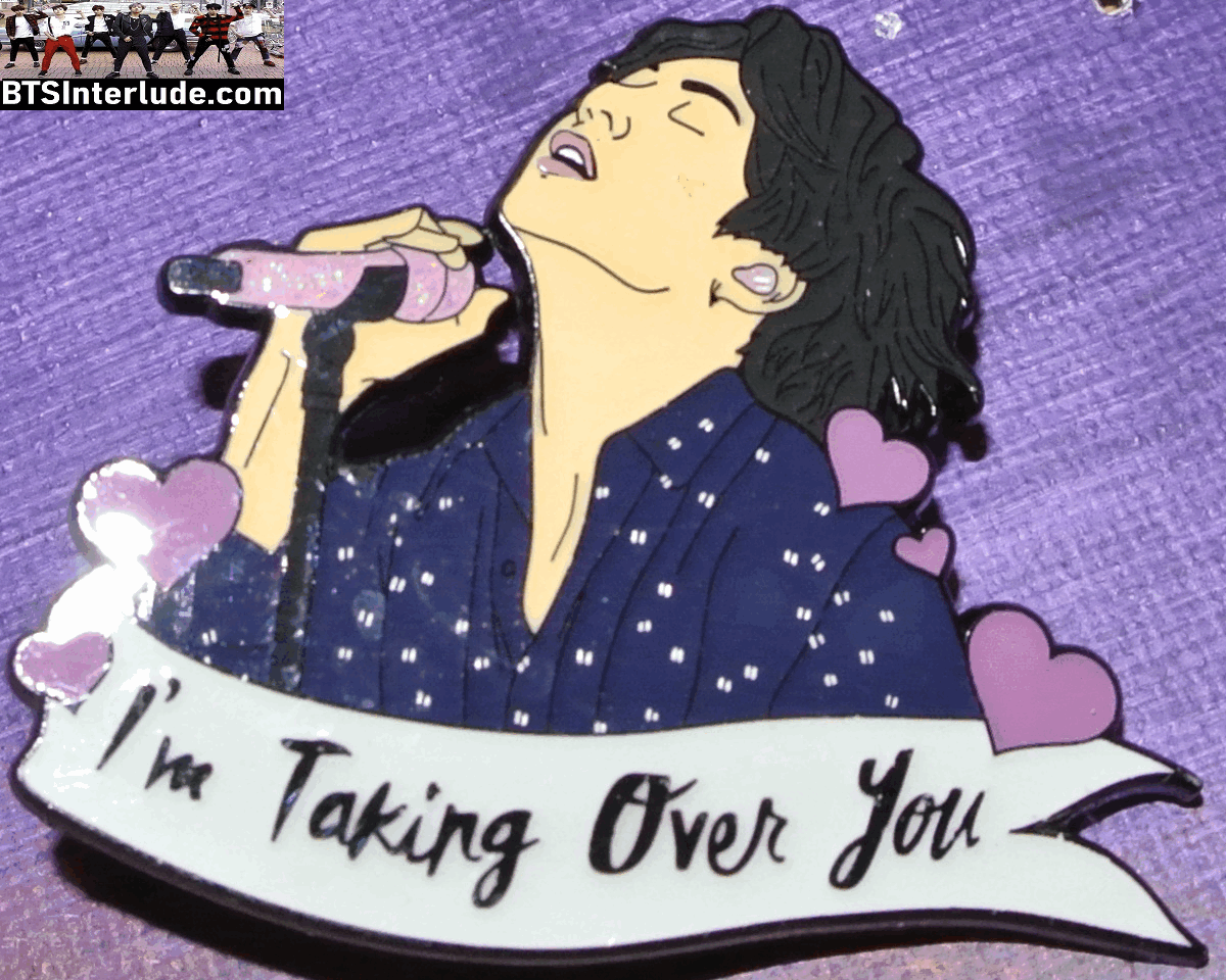 BTS PIN ENAMEL GUNMETAL JEON JUNGKOOK 전정국 PIED PIPER BANGTAN BOYS PINS BADGE BUTTON