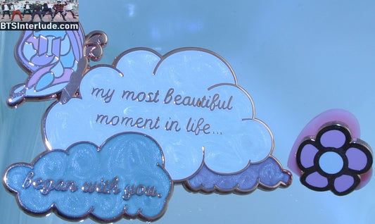 BTS PIN ENAMEL ROSE GOLD COPPER GROUP HYYH MOST BEAUTIFUL MOMENT BUTTERFLY CLOUD BONUS FLOWER LUPI PINS JUNGKOOK V JIMIN RM J-HOPE SUGA JIN BADGE BUTTON