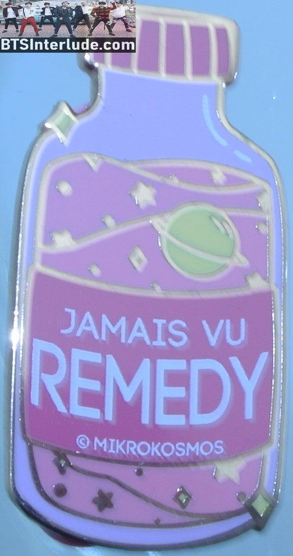 BTS PIN ENAMEL ROSE GOLD COPPER GROUP JAMAIS VU REMEDY PINK BOTTLE QUAPHADOODLE PINS JUNGKOOK V JIMIN RM J-HOPE SUGA JIN BADGE BUTTON