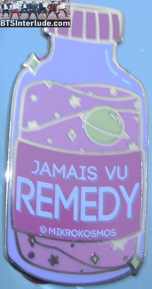 BTS PIN ENAMEL ROSE GOLD COPPER GROUP JAMAIS VU REMEDY PINK BOTTLE QUAPHADOODLE PINS JUNGKOOK V JIMIN RM J-HOPE SUGA JIN BADGE BUTTON