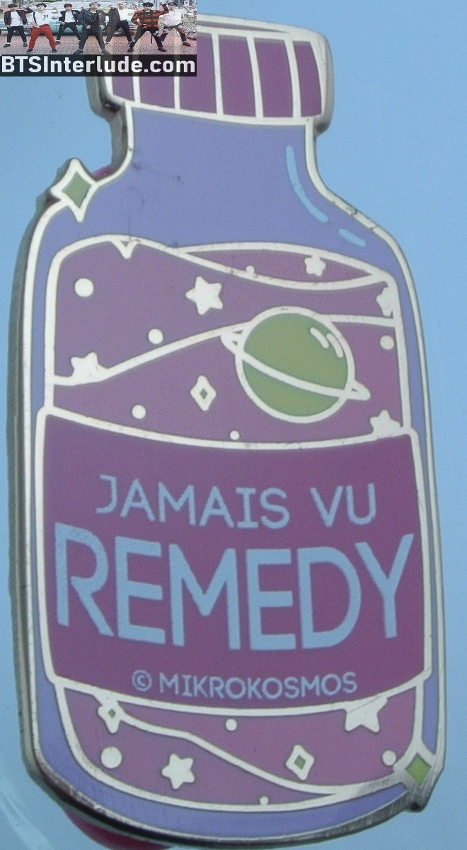 BTS PIN ENAMEL ROSE GOLD COPPER GROUP JAMAIS VU REMEDY PINK BOTTLE QUAPHADOODLE PINS JUNGKOOK V JIMIN RM J-HOPE SUGA JIN BADGE BUTTON