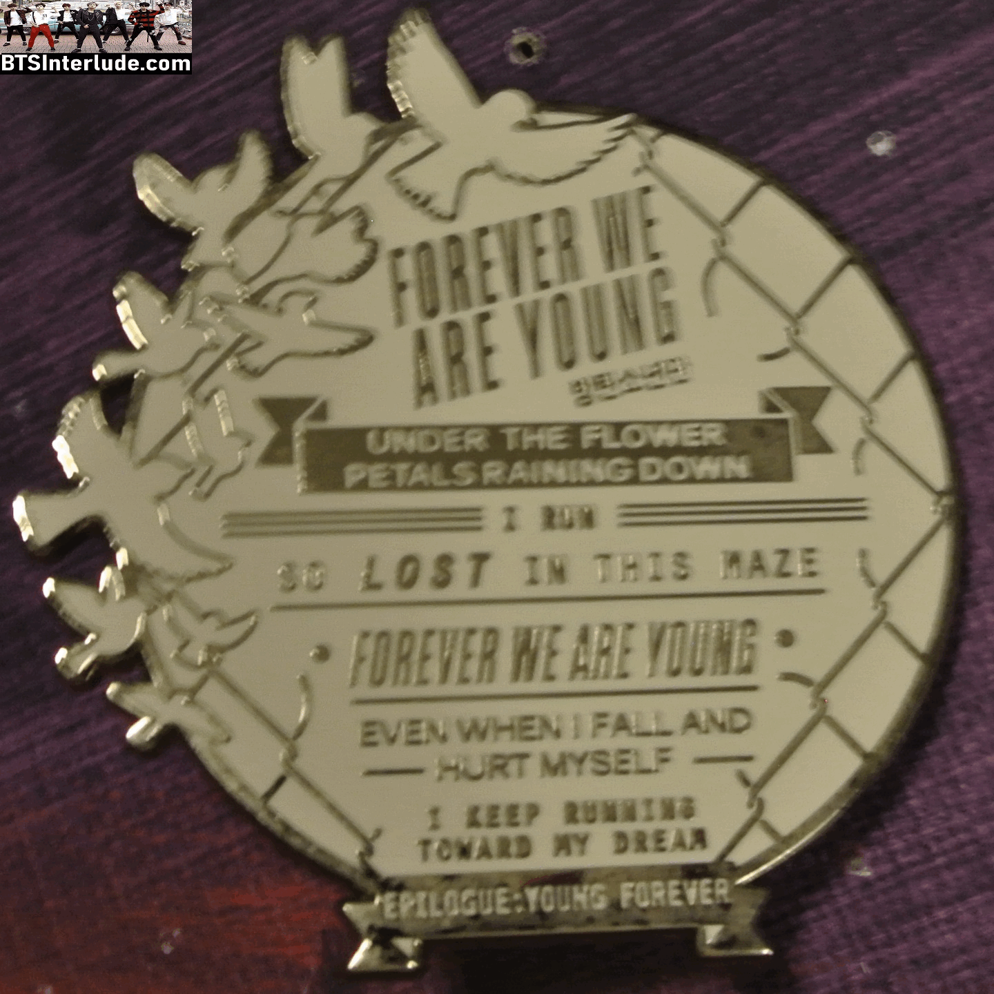 BTS PIN ENAMEL SILVER OFFICIAL GROUP EPILOGUE FOREVER LYRICS 방탄소년단 JUNGKOOK V JIMIN RM J-HOPE SUGA JIN ANTARES PINS BADGE BUTTON