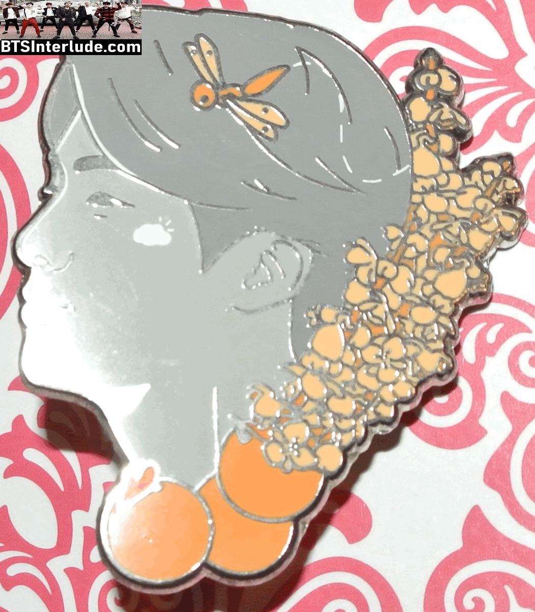 BTS PIN ENAMEL SILVER JIN KIM SEOKJIN 김석진 GREYSCALE PROFILE PASTEL PRIDE CANDID CASSIE PINS BADGE BUTTON