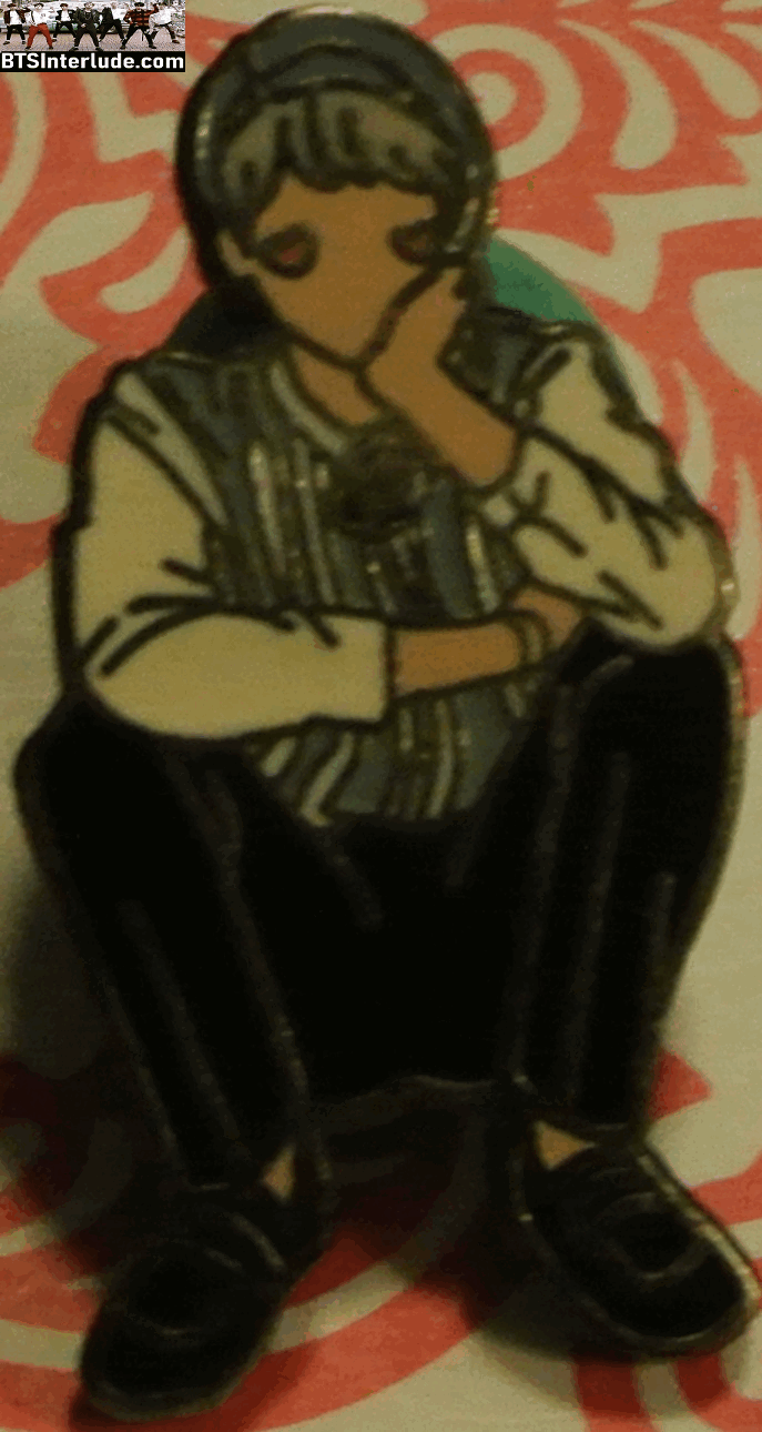 BTS PIN ENAMEL SILVER SUGA MIN YOONGI 민윤기 YOUNG FOREVER BERET AEGYOHANA PINS BADGE BUTTON