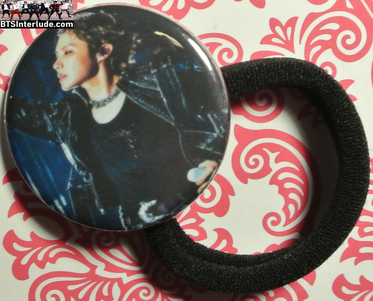 BTS PONYTAIL HOLDER BUTTON J-HOPE JUNG HOSEOK 정호석 ARIRANG PROFILE SEAMLESS HAIR TIE
