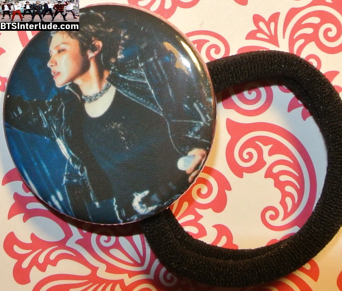 BTS PONYTAIL HOLDER BUTTON J-HOPE JUNG HOSEOK 정호석 ARIRANG PROFILE SEAMLESS HAIR TIE