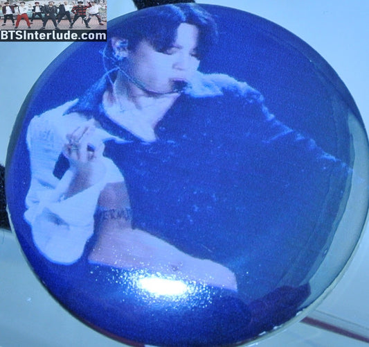 BTS PONYTAIL HOLDER BUTTON PARK JIMIN 박지민 SERENDIPITY NEVERMIND TATTOO SEAMLESS HAIR TIE