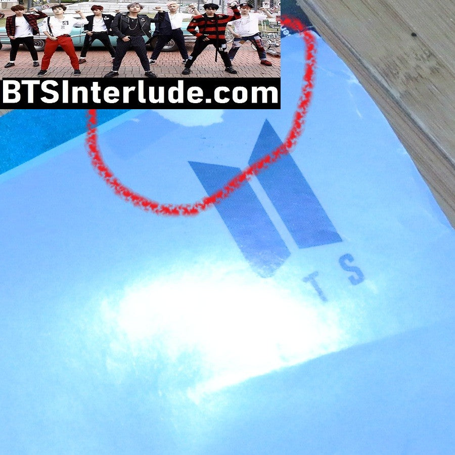 BTS POSTER FANSITE GROUP  7 FRAMES 22.5" X 34.5" JUNGKOOK V JIMIN RM J-HOPE SUGA JIN