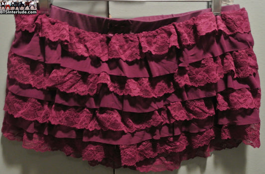BTS PETTIPANTS PURPLE LACE LARGE XL 2XL ARIRANG CONCERTS WORN ONCE JUNGKOOK V JIMIN RM J-HOPE SUGA JIN
