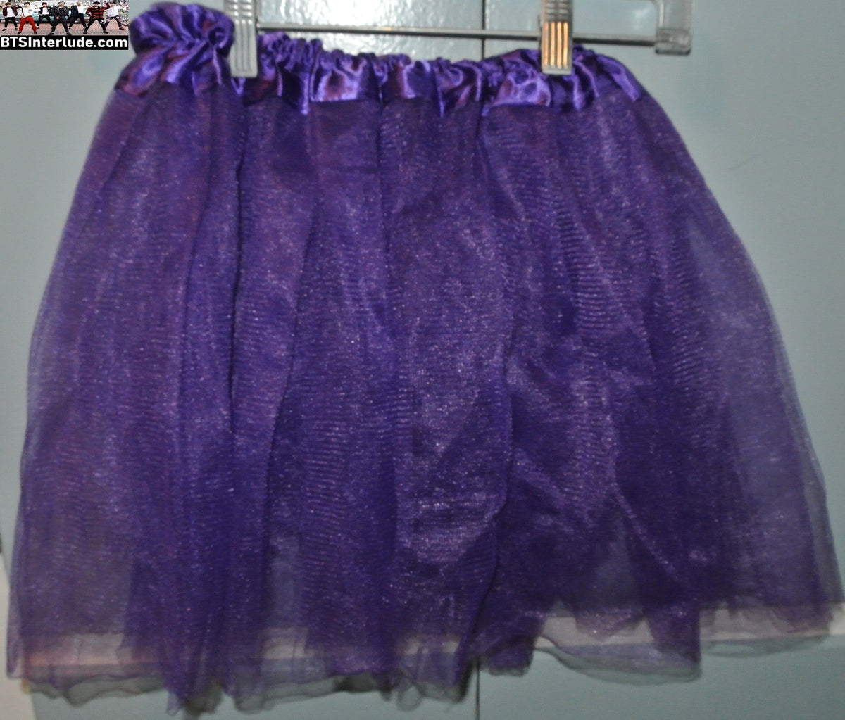 BTS TUTU SKIRT PURPLE ONE SIZE SMALL MEDIUM LARGE XL 2XL ARIRANG CONCERTS WORN ONCE JUNGKOOK V JIMIN RM J-HOPE SUGA JIN