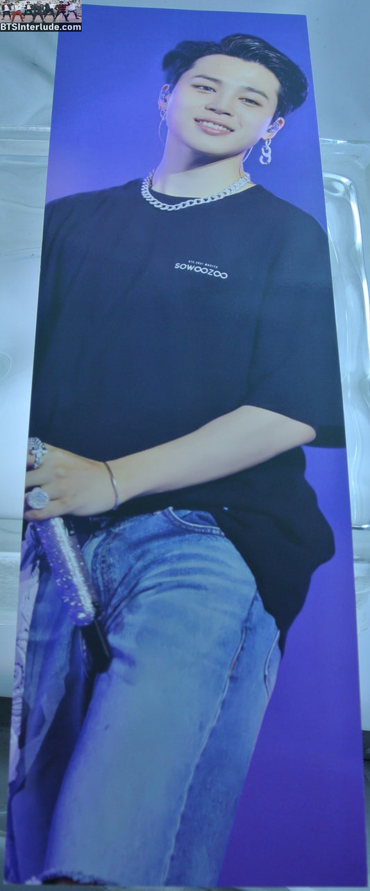 BTS SLOGAN CARDSTOCK PARK JIMIIN 박지민 SOWOOZOO FANSITE BANNER LIMITED EDITION