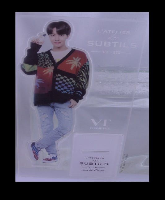 BTS STANDEE ACRYLIC J-HOPE JUNG HOSEOK 정호석 HOBI VT COSMETICS SUBTILS PERFUME NEW OFFICIAL MERCHANDISE